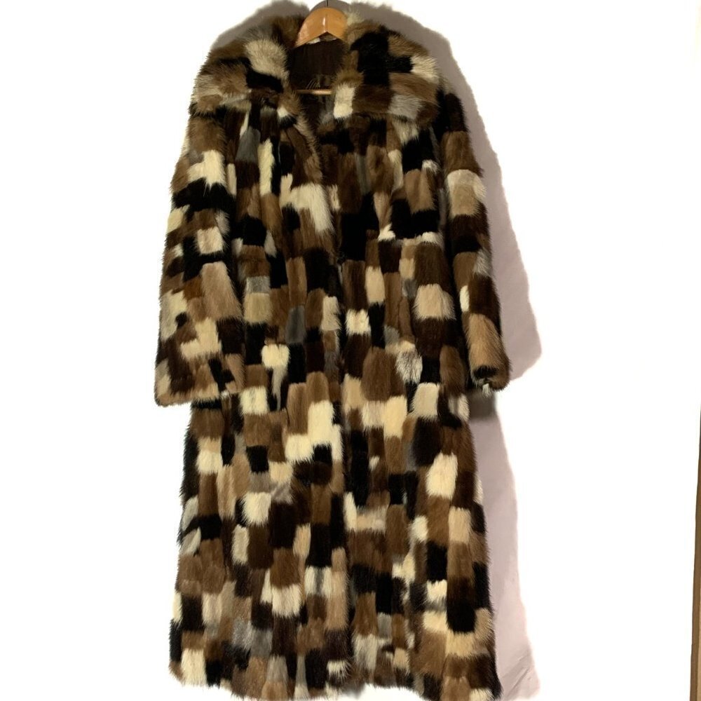 Vintage Women Mink Fur Coat